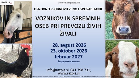 Usposabljanje za voznike živali